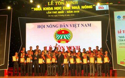 Lần đầu tiên vinh danh 53 "nhà khoa học của nhà nông" tại Hà Nội