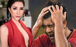Trang Trần nổi đoá chỉ trích fan cuồng "ném đá" Đức Chinh sau trận hoà Malaysia