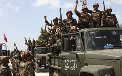 Binh sĩ Syria ồ ạt hành quân tới phía Bắc diệt khủng bố