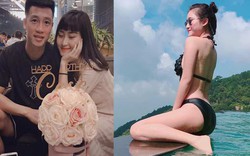 Bạn gái hot girl của tiền vệ Huy Hùng: "Bạn trai thích tôi mặc áo phông, giày thể thao"