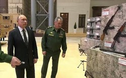 Video: Putin, Đại tướng Shoygu sốc trước loạt "bảo bối" của khủng bố Syria