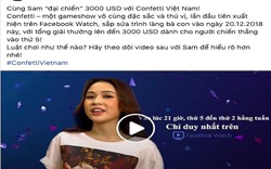 Facebook đố vui trực tuyến: Hotgirl dẫn chương trình, giải thưởng tới 6.000 USD