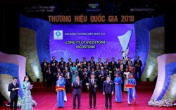 VICOSTONE lần đầu tiên tham gia và vinh dự được công nhận danh hiệu “Thương hiệu quốc gia 2018”