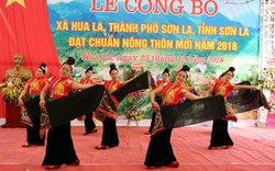 Ngày hội trên xã thứ 20 đạt chuẩn nông thôn mới ở Sơn La