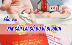 Sổ đỏ bị rách xin cấp lại, phải làm gì?