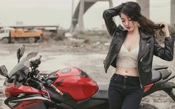 Phong cách chạy xe của 2 "hot girl mô tô khủng" Cần Thơ, Sài Gòn