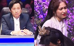 Trấn Thành ôm Hòa Minzy "quá đà" trên sân khấu khiến Hoài Linh khó chịu