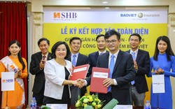 Bảo hiểm Bảo Việt và Ngân hàng SHB hợp tác đẩy mạnh thương hiệu