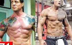 Loạt nam thần mới có body sánh ngang The Rock, "người hùng Rambo"