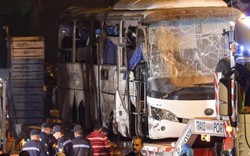Nóng: Xe buýt chở khách Việt Nam ở Ai Cập bị đánh bom, 4 người chết