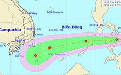 Áp thấp nhiệt đới có thể mạnh lên thành bão, cả nước đón tết trong mưa, rét