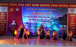 Xã vùng nước nổi Pá Ma Pha Khinh đạt chuẩn nông thôn mới