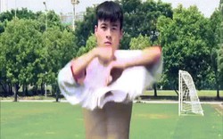 Duy Mạnh "đốn tim" chị em trong clip về Asian Cup 2019