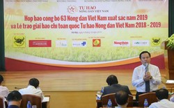 Họp báo công bố 63 Nông dân Việt Nam xuất sắc 2019