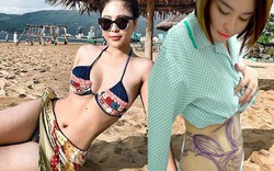 Sớm trở lại sau clip nóng, hot girl Trâm Anh vất vả hút mỡ bụng bất chấp rủi ro