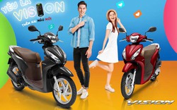 Bảng giá xe máy Honda Vision: Thêm màu mới, giá vẫn chênh tới 6 triệu đồng