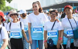 Nghìn người đi bộ "5000 bước chân hạnh phúc" cổ vũ bệnh nhân ung thư
