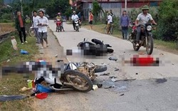 Lạng Sơn: 2 xe máy đối đầu, 5 người thương vong