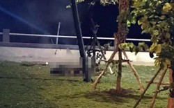 Người đàn ông bị cháy đen trong công viên ven biển ở Kiên Giang