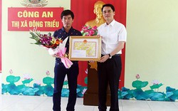 Vụ cướp tiệm vàng ở Quảng Ninh: Lái xe bán tải được tặng giấy khen