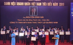 Giám đốc “nhà nông” xứ Quảng nhận danh hiệu “Doanh nhân Việt Nam tiêu biểu 2019”