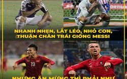 Ảnh chế: Dân mạng hào hứng khi Quang Hải hóa "Ronaldo, Messi"