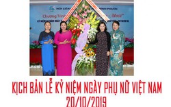 Kịch bản lễ kỷ niệm ngày Phụ nữ Việt Nam 20/10/2019 hay, ý nghĩa