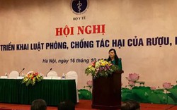 Bộ trưởng Nguyễn Thị Kim Tiến: Gánh nặng do lạm dụng rượu bia là rất lớn
