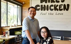 Vợ chồng gốc Việt hiện thực giấc mơ Mỹ bằng quán gà rán
