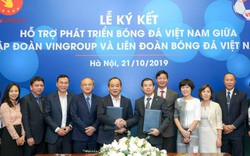 Vingroup và VFF ký thỏa thuận hợp tác chiến lược hỗ trợ phát triển bóng đá Việt Nam