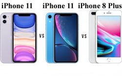 iPhone 11 vs iPhone XR vs iPhone 8 Plus: Ai dai sức hơn?