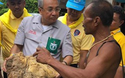 Ngư dân Thái Lan tìm thấy báu vật trên bãi biển giá trị 7,6 tỉ đồng?
