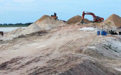 Tây Ninh quản lý khai thác cát bằng camera