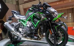 Ảnh thực tế mô tô tăng áp Kawasaki Z H2 và ZX-25R: Đẹp tới từng chi tiết