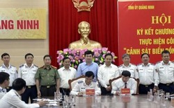 Quảng Ninh là tỉnh thứ 10 ký kết phối hợp với Cảnh sát biển Việt Nam