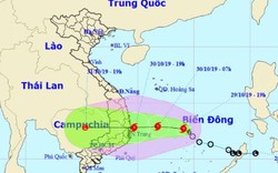 Bão số 5 giật cấp 10 tiến nhanh về Bình Định-Ninh Thuận, nhiều tỉnh cấm biển