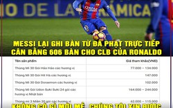 Ảnh chế: Messi liên tiếp thăng hoa đua bóng vàng cùng Ronaldo