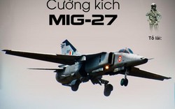 Infographic: Cường kích huyền thoại MiG-27 của Ấn Độ từng khiến Pakistan run sợ