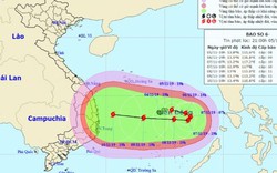 Bão số 6 hình thành, có thể giật tới cấp 13 khi hướng về Trung Bộ