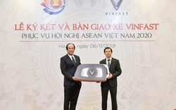 Gần 400 xe VinFast tham gia phục vụ các nguyên thủ quốc gia tại hội nghị ASEAN 2020