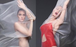Angelina Jolie tung bộ ảnh nude 100%, hé lộ về cuộc sống đau đớn sau ly hôn Brad Pitt
