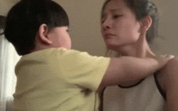 "Người tình màn ảnh" Trường Giang đăng clip khóc nức nở khó hiểu trước mặt con trai