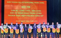 140 thí sinh dự thi thực hiện văn hóa công sở các cơ quan Đảng T.Ư