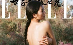 Siêu mẫu châu Á giàu nhất thế giới chỉ diện mỗi quần trên bìa tạp chí
