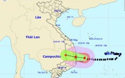 Tin mới nhất về bão số 6: Đêm nay đổ bộ vào Bình Định - Khánh Hòa