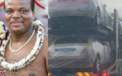 Vua châu Phi vung tiền mua hàng chục xe sang Rolls-Royce cho 15 bà vợ