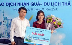 VietinBank tìm ra chủ nhân chuyến du lịch Mỹ trị giá 100.000.000 VND.