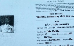 Hiệu trưởng trường mẫu giáo bị cách chức vì dùng bằng PTTH giả