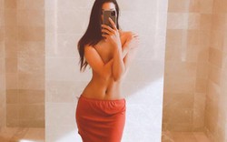 Hậu tin đồn sinh con, Phạm Hương khoe ảnh bán nude táo bạo