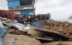 Kè biển bị bão đánh “tan tành”: Chi 100 tỷ đồng bảo vệ dân làng chài!